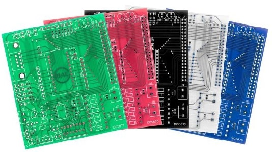 pcb design color 부품 홀