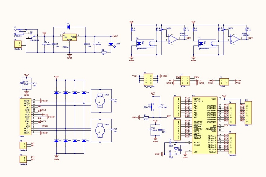 PCB 회로도